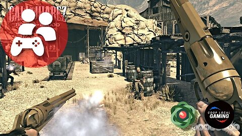 Call of Juarez Bound in Blood - Splitscreen Multiplayer (Gameplay)