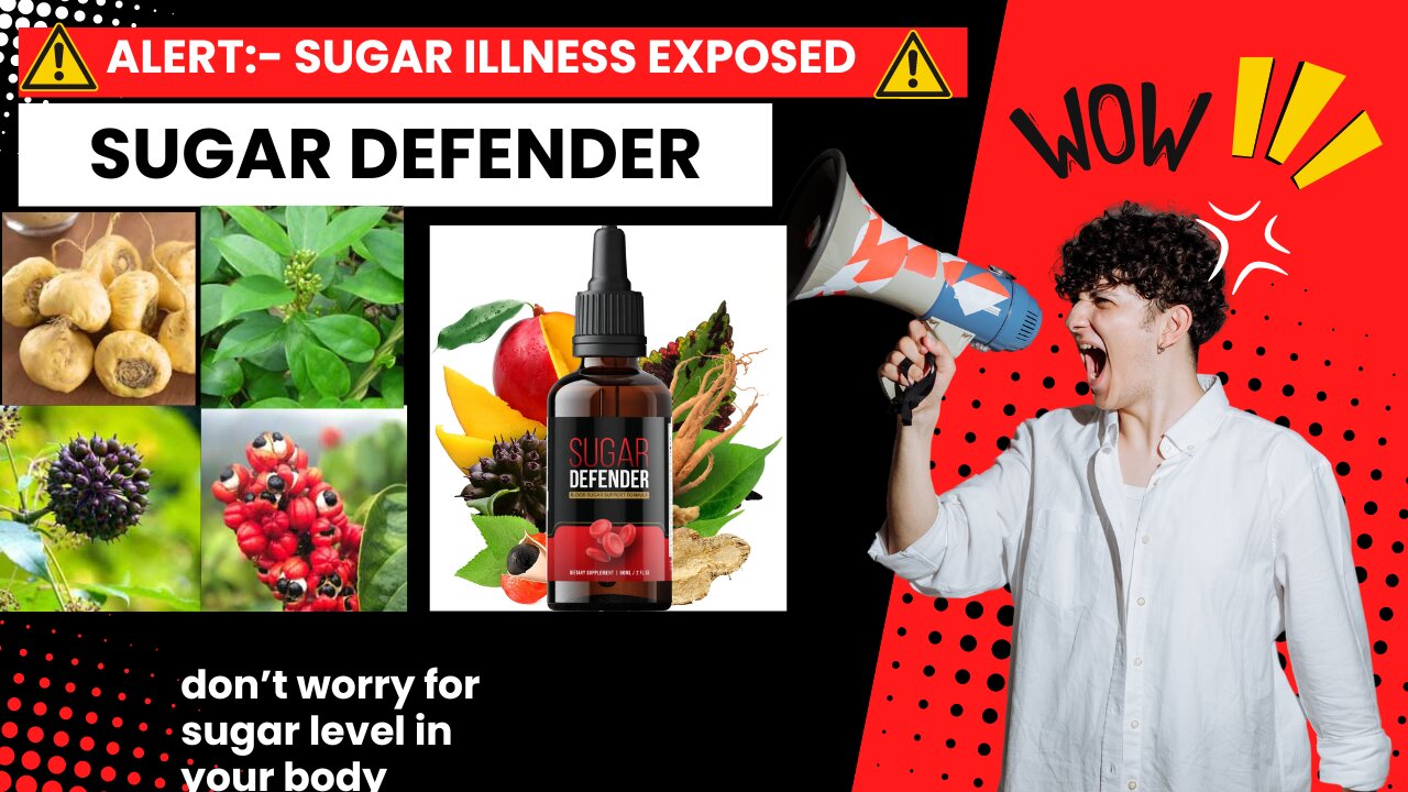 SUGAR DEFENDER 🩸(BEWARE!)🩸SUGAR DEFENDER REVIEW -SUGAR DEFENDER REVIEWS - SUGAR DEFENDER BLOOD SUGAR