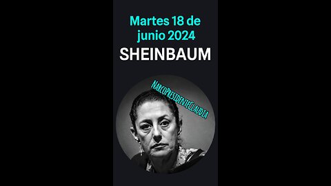 #Sheinbaum Contenido no apto para #Chairos y #ZurdosDeMierda. Conferencia de prensa 18/06/2024