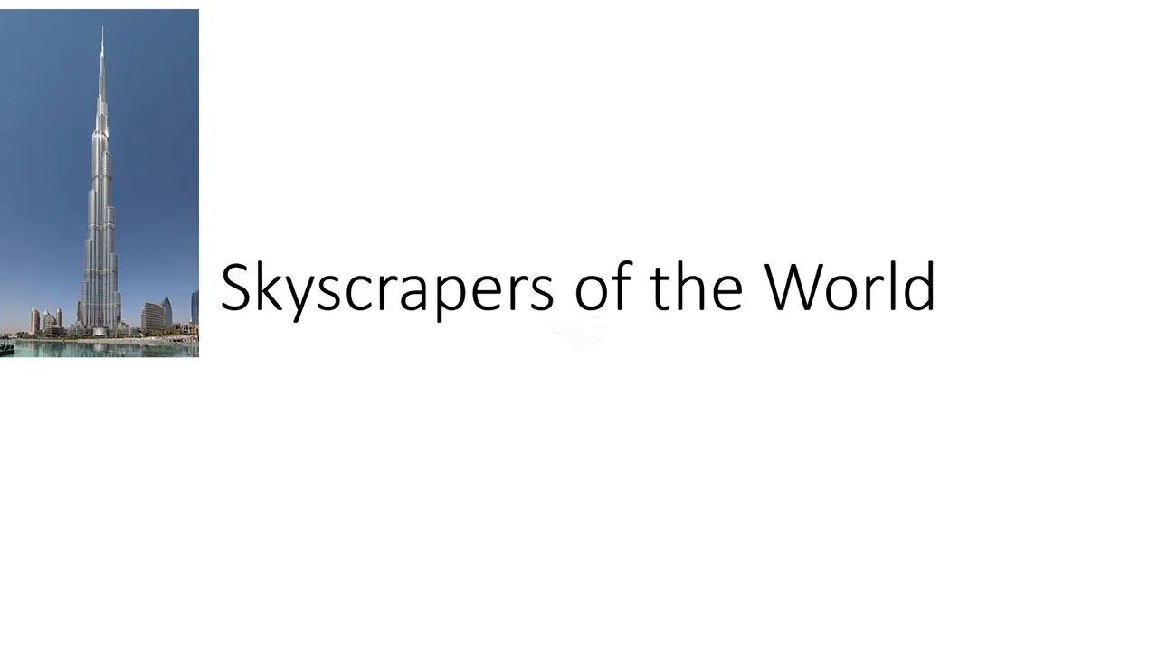 Skyscraper of the World