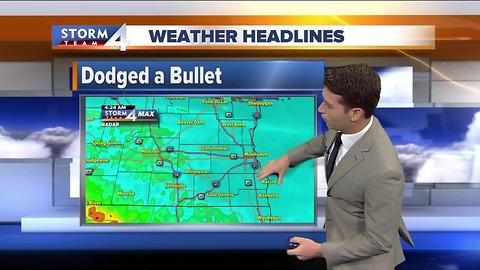 Meteorologist Josh Wurster's Saturday Morning Forecast