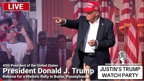 Trump Returns to Butler, Pennsylvania WATCH PARTY - 10/5/24