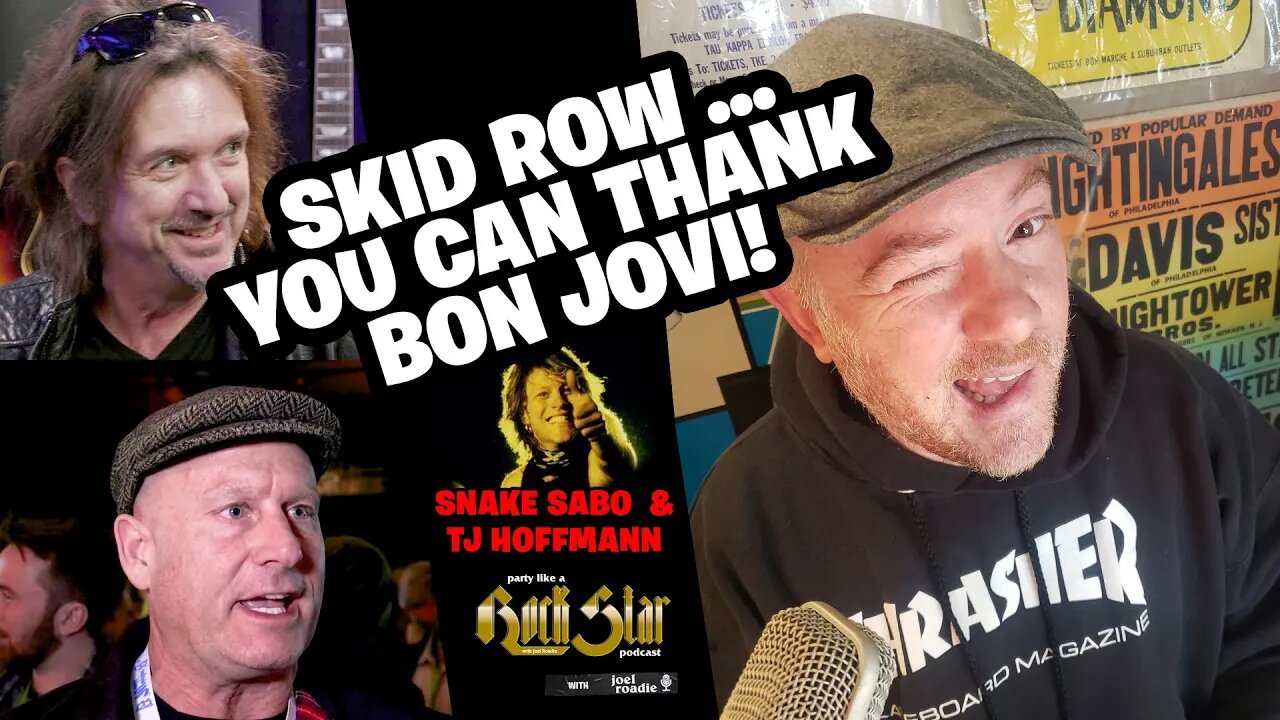 Dave 'The Snake' Sabo "Skid Row," TJ Hoffmann 'Roadie: My Documentary'