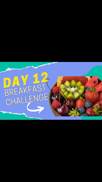 Day 12 Breakfast Smoothie Challenge: Do your words/thoughts align with your prayers&expectancy?