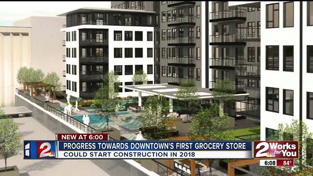 One step closer to downtown Tulsa grocery store