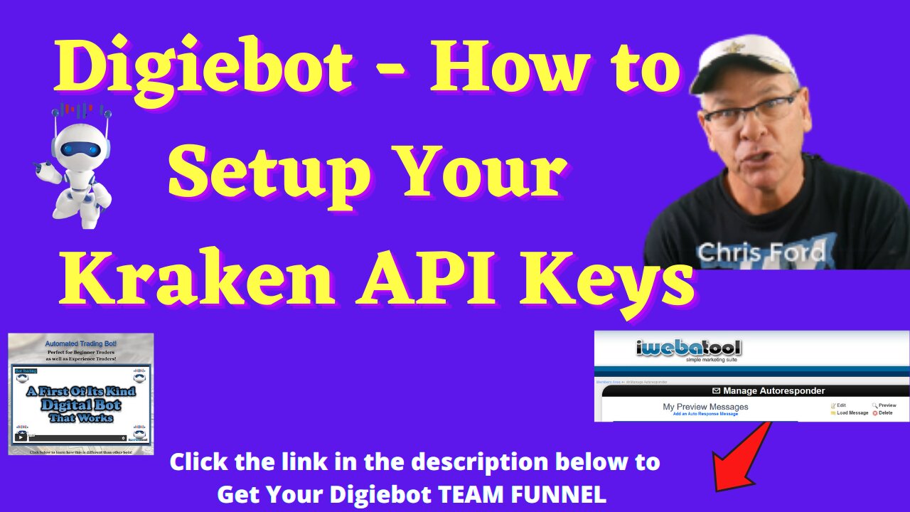 😎🎯👉Digiebot Cryptocurrency Trading Software - How to Connect Digiebot to Kraken with API Keys