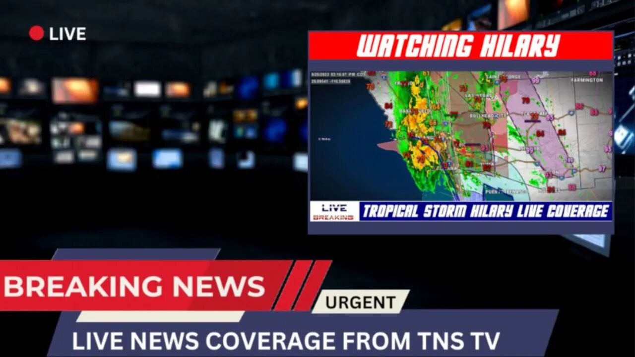 5.1 EARTHQUAKE STRIKES LA||Tropical Storm Hilary: LIVE BREAKING NEWS COVERAGE