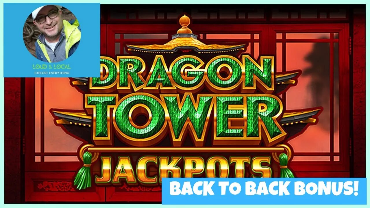 8 Wins, 8 Spins, 8 Wilds, 8 Prizes! Dragon Tower Jackpots Slot Back-to-Back Bonus!