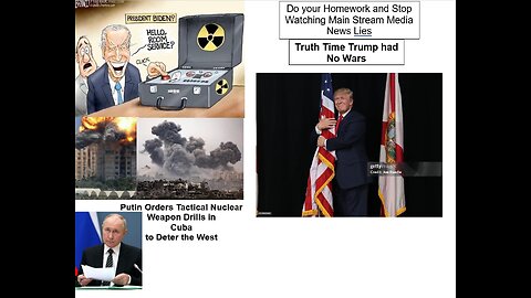 WW3 Update: Biden has 3 Wars going WW3 well under way / Trump had No Wars 1h