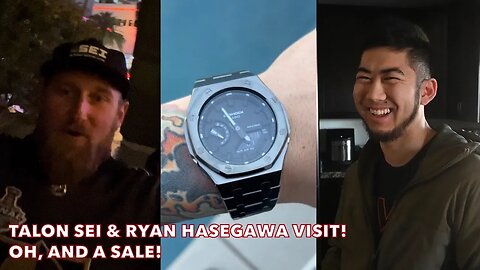 Talon Sei & Ryan Hasegawa Visit & a SALE!