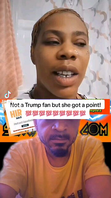 Not a Trump fan but she got a point! 💯💯💯💯💯💯💯💯💯