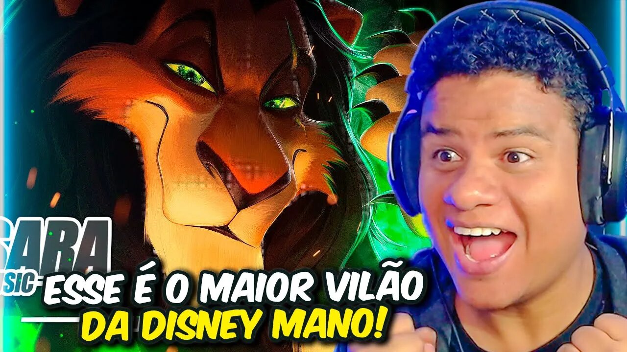 REAGINDO a VIDA LONGA ao REI | Scar (O Rei Leão) | Basara | React Anime Pro