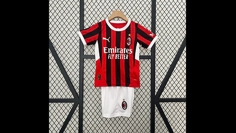 👉🏻⚽️ 2024/25 AC Milan Home Kid Kit