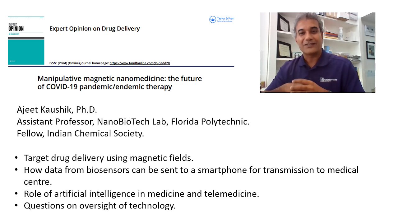 We discuss nanomedicine with Assistant Professor Kaushik