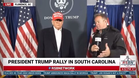 Trump Interview in South Carolina