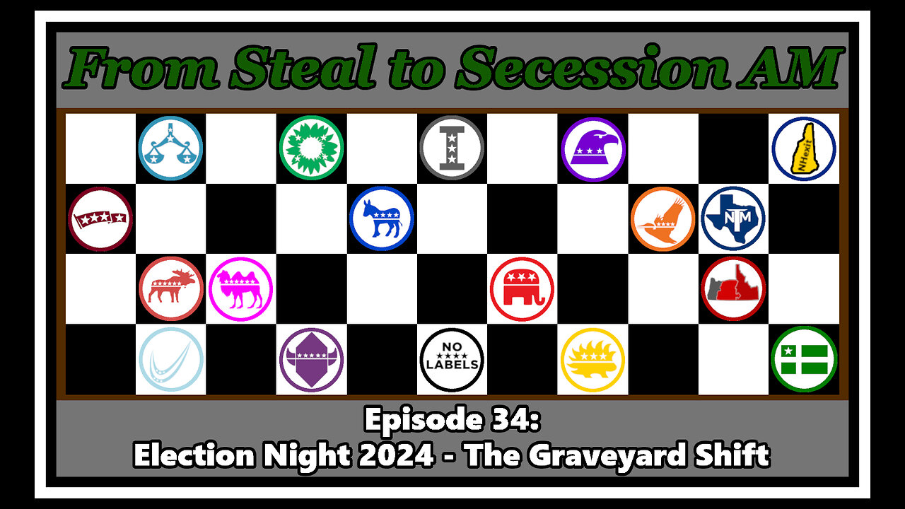 From Steal to Secession AM - Ep. 34: Election Night 2024 - The Graveyard Shift