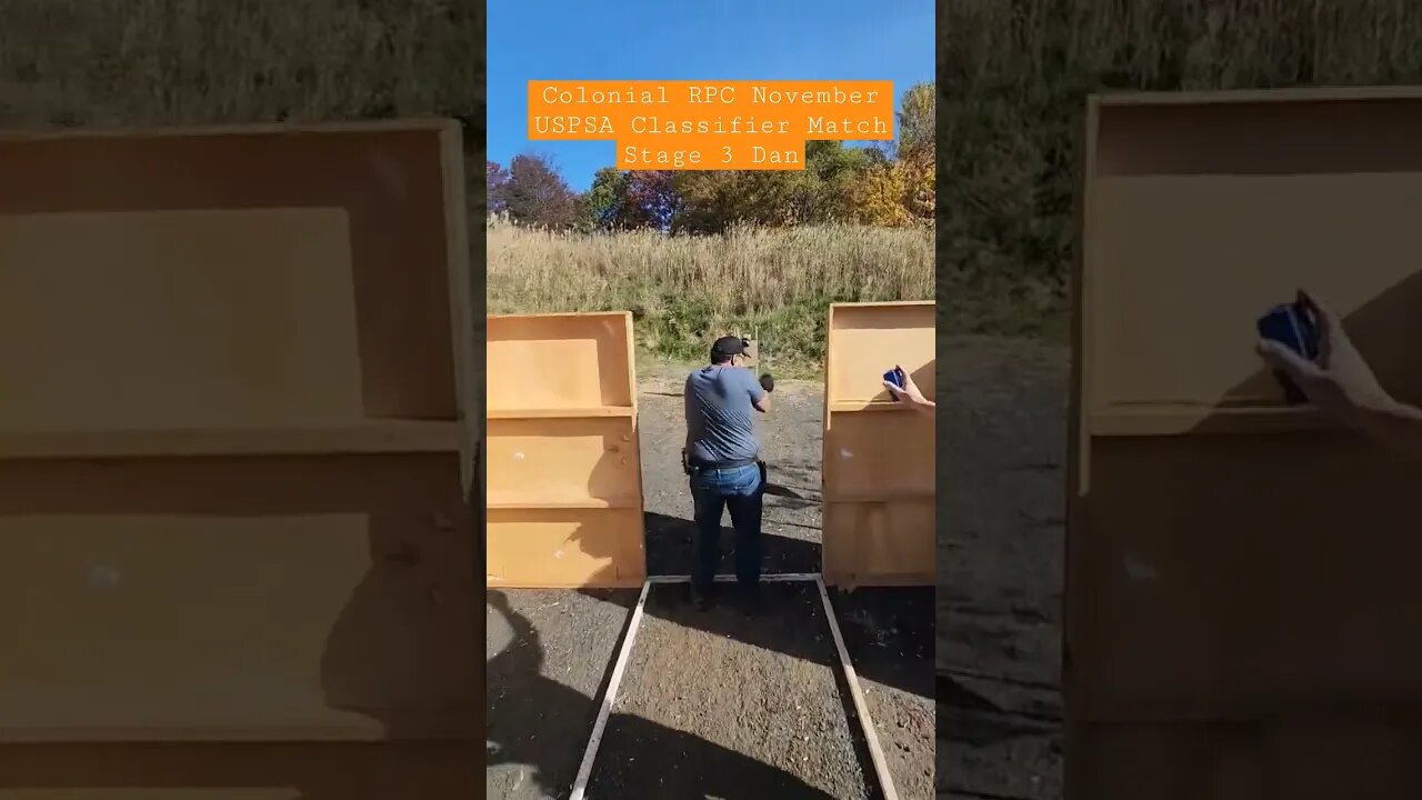 Colonial RPC November USPSA Classifier Match Stage 3 Dan