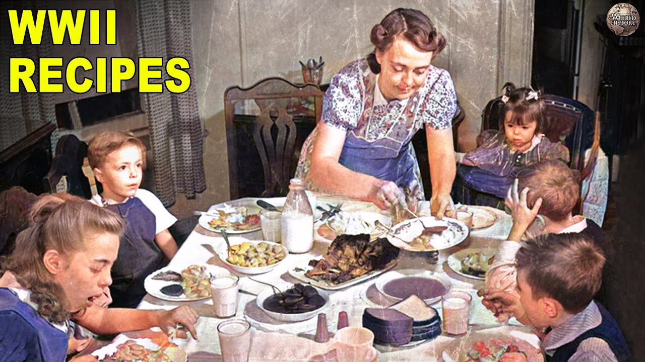 Here's What People Ate To Survive During WWII