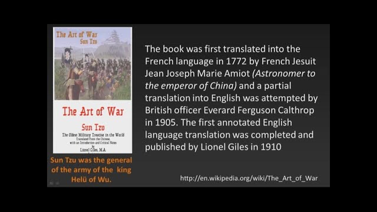 The Jesuits, Sun Tzu & The Art Of War