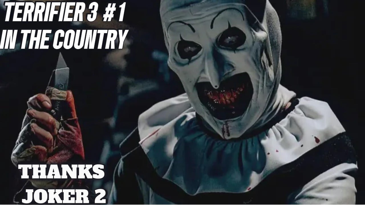 Terrifier 3 Is the Number One Film in the Country! Thanks Joker