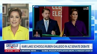 Kari Lake Schools Ruben Gallegos in AZ Senate Debate