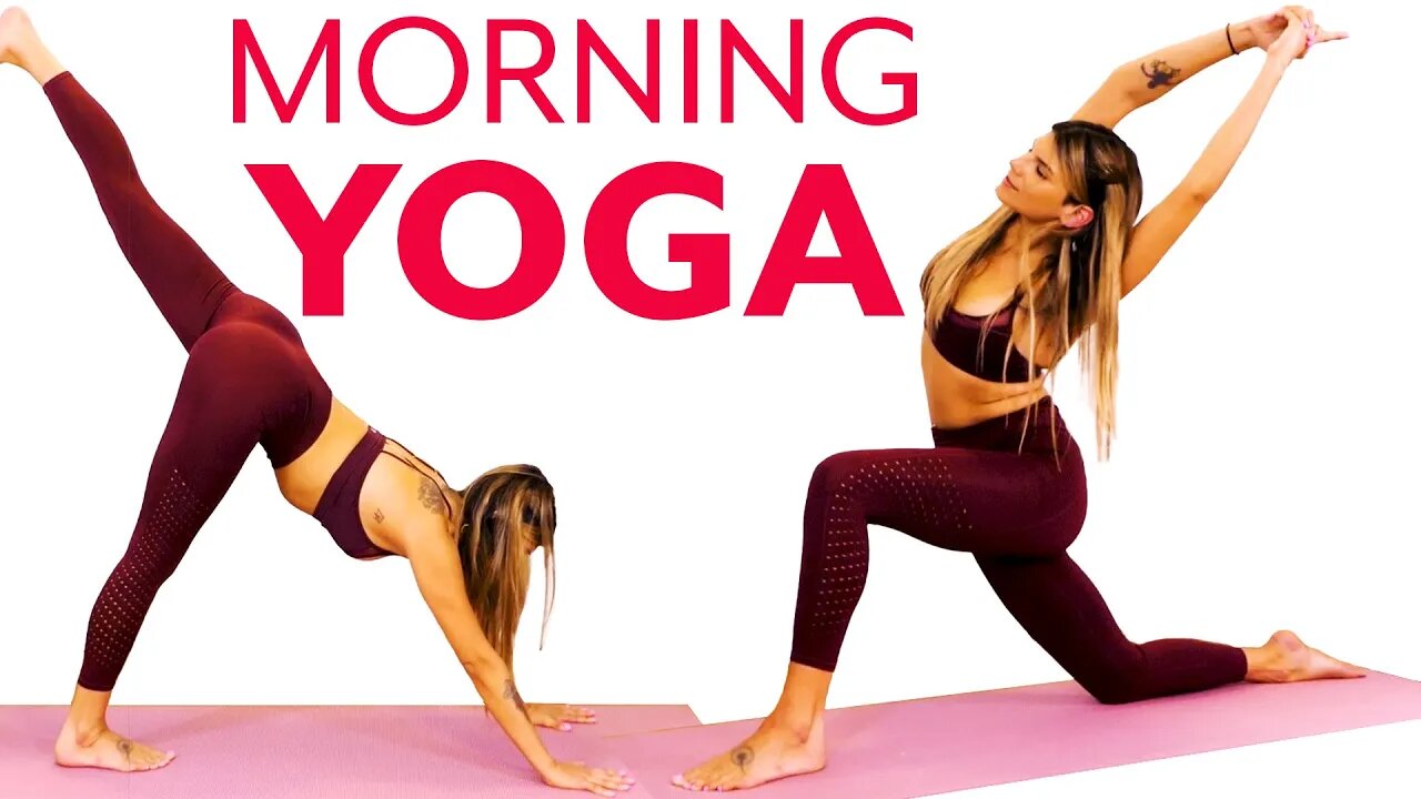 15 Minute Yoga for Energy , Morning Routine for Feeling Good | Beginners w/ Brooke