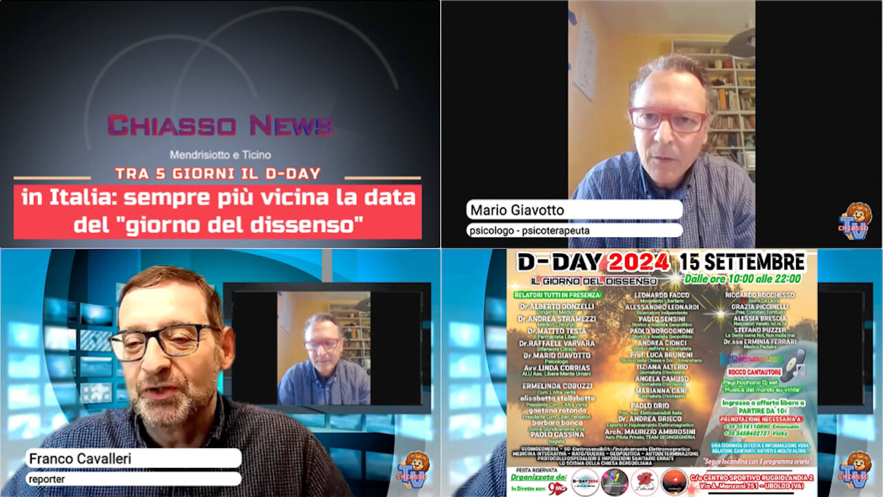 In Italia: sempre più vicina la data del "giorno del dissenso"