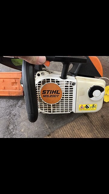MS-200T Stihl Test Run