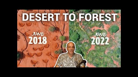 Deserts Are Turning Into Forests