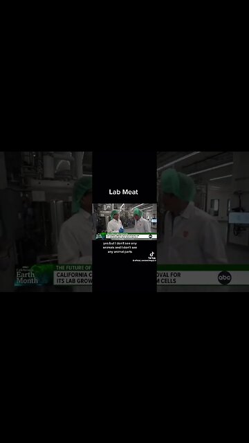 “LAB MEAT” yes cultivated in a LAB