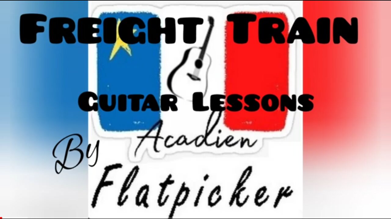 Guitar Lesson - Freight Train (Travis Style)