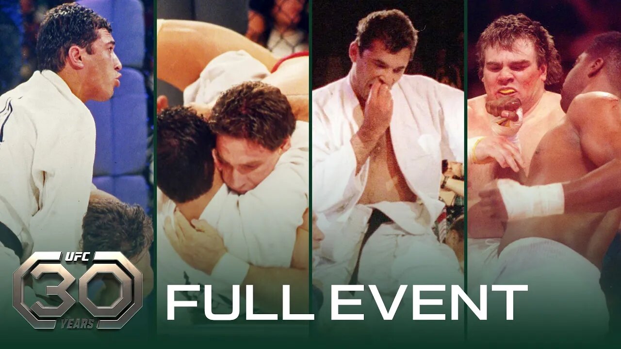 UFC 1 - FULL EVENT | 30th Anniversary