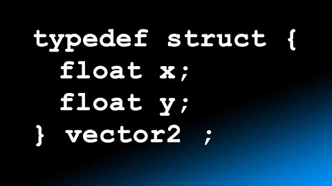 C programing｜Exercise 10 - Vector 2 struct