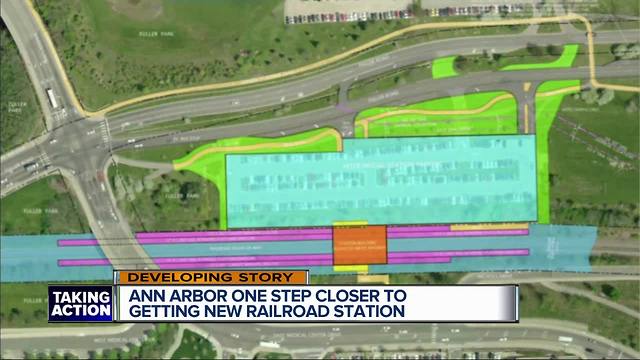 Ann Arbor wants input on new $81 million train station plan