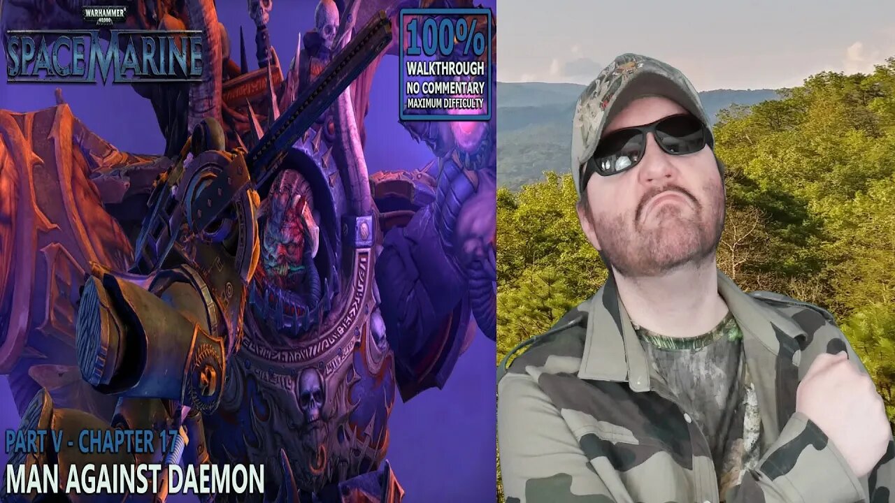 [Warhammer 40K: Space Marine] 100% Walkthrough (Hard) - 17. Part V - Ch.17: (MAD) - Reaction! (BBT)