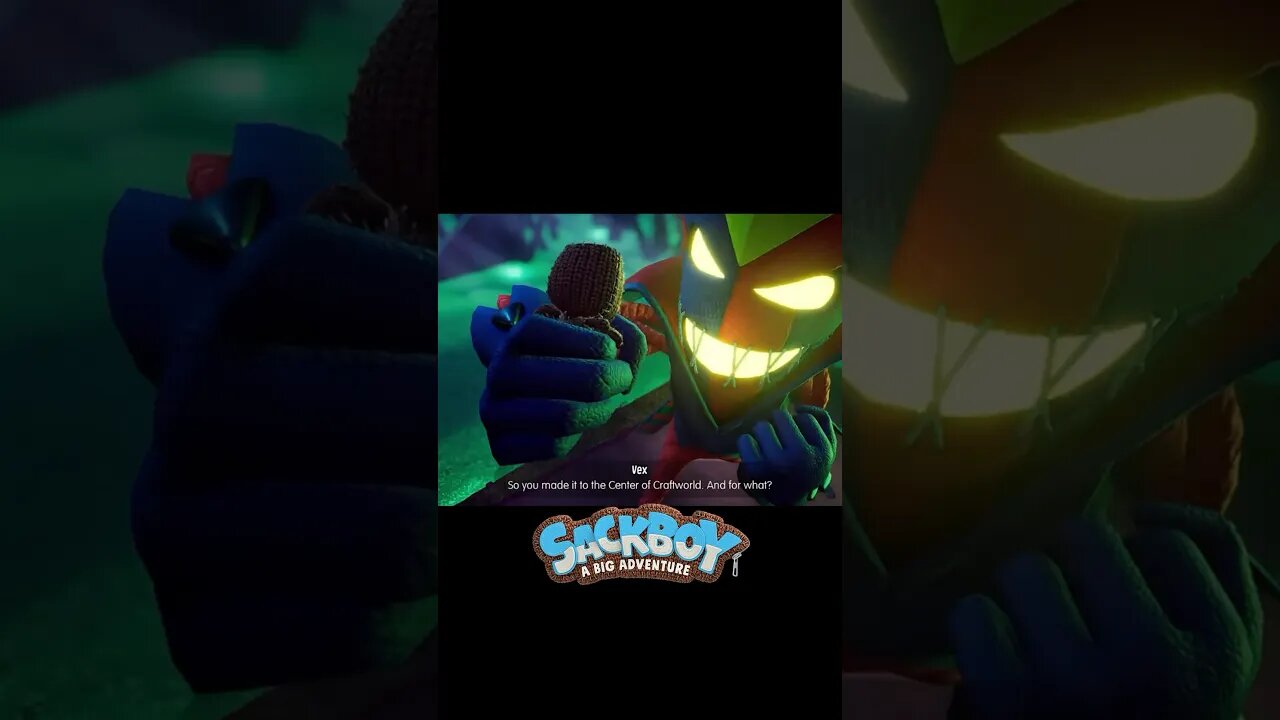 Sackboy Faces The Vexterminator #playstation #sackboy #lbp