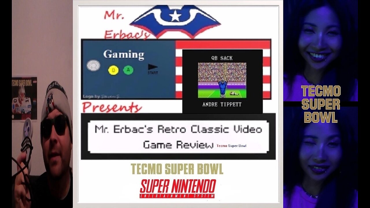 Mr. Erbac's Retro Classic Video Game Review - Tecmo Super Bowl (Super Nintendo)