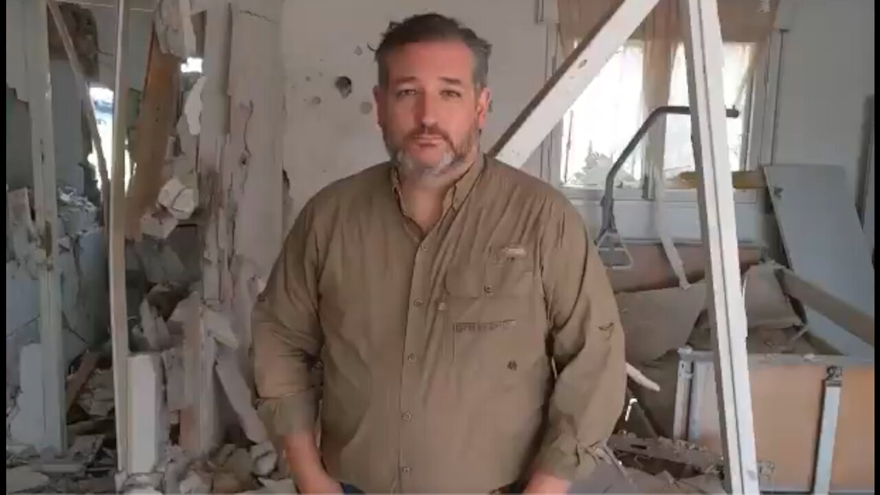 Ted Cruz Travels to See Aftermath of Middle East Conflict - The Images Will Break Your Heart