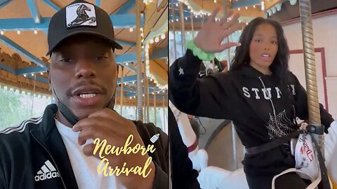 Tyrese Takes Daughter Shayla & All The Girls On The Ferris Wheel Ride Of Their Lives! 🎡