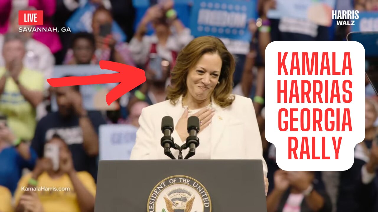 Kamala & Walz Take The Stage In GEORGIA! PLUS Latest Campaign UPDATES!