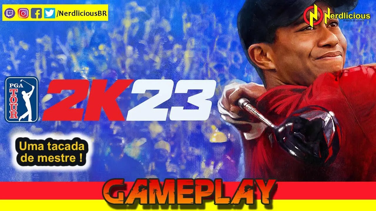 🎮 GAMEPLAY! Uma tacada de mestre! Confira nossa análise e gameplay de PGA TOUR 2K23!