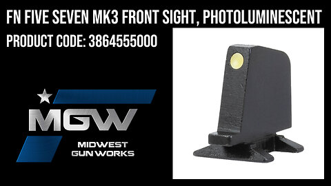 FN Five Seven MK3 Front Sight, Photoluminescent - 3864555000