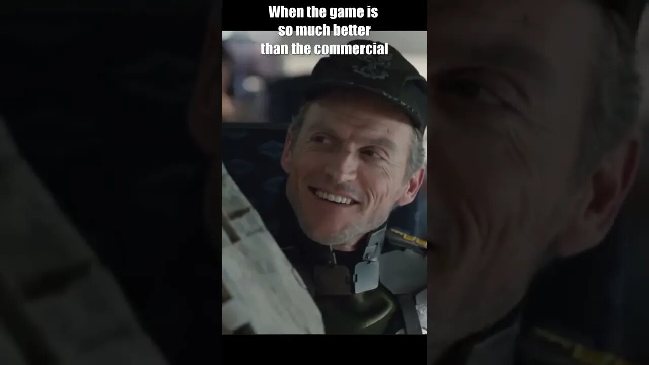 When the game is so much better than the commercial