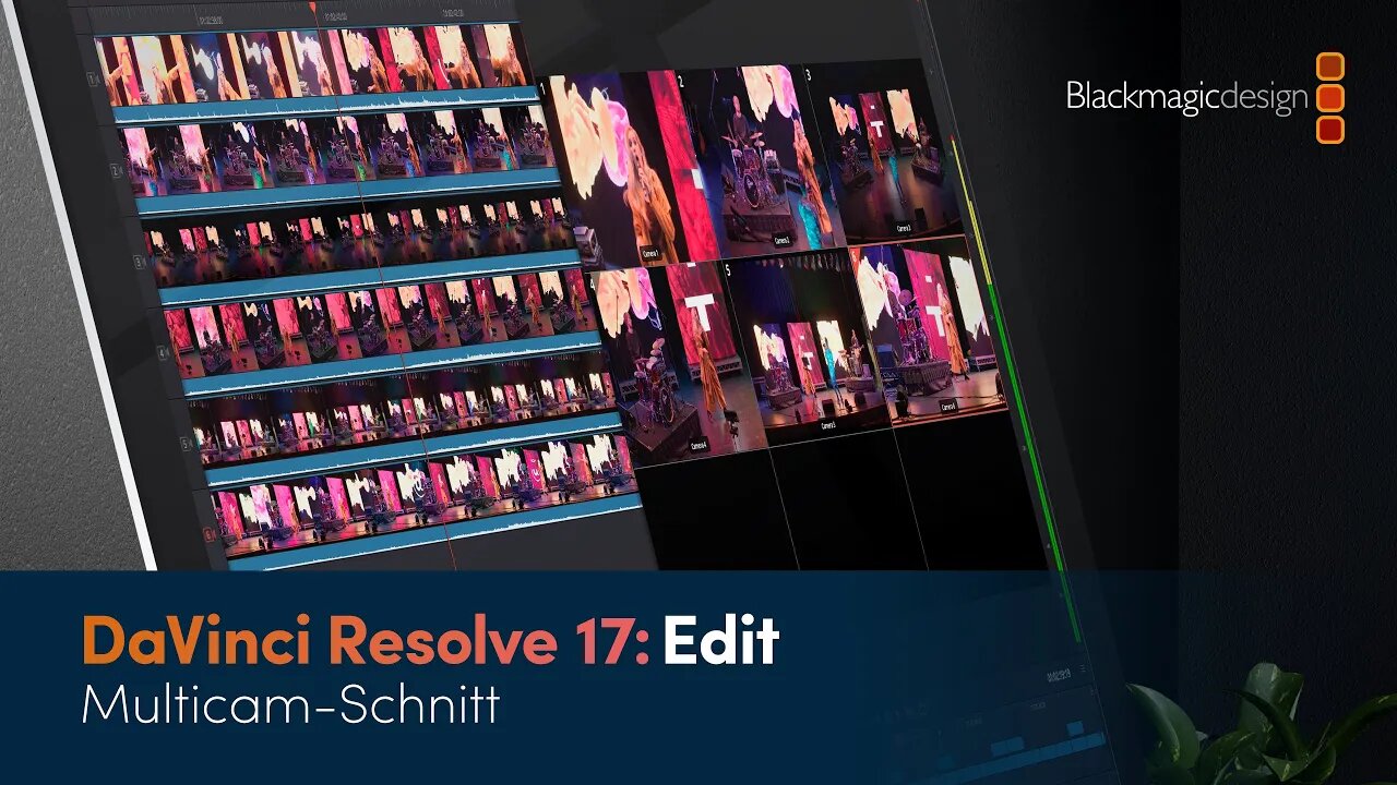 DaVinci Resolve Edit: Multicam-Schnitt