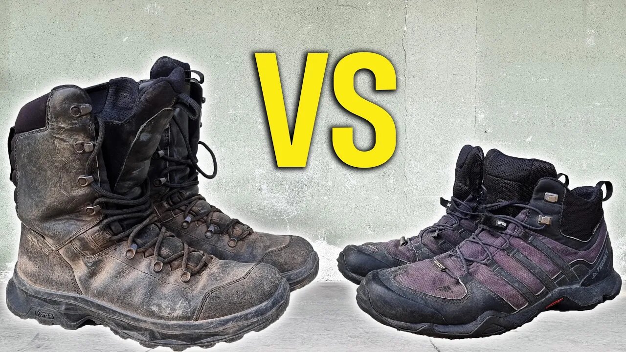 CHAD Combat Boots vs FANCY Range Shoes