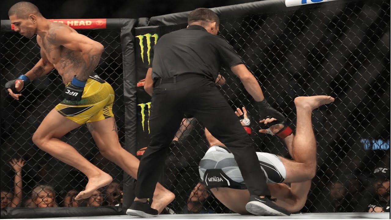 Alex Pereira Most Brutal All Knockouts MMA - MMA Fighter