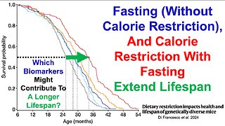 Fasting (Without Calorie Restriction) And Calorie Restriction With Fasting Extend Lifespan