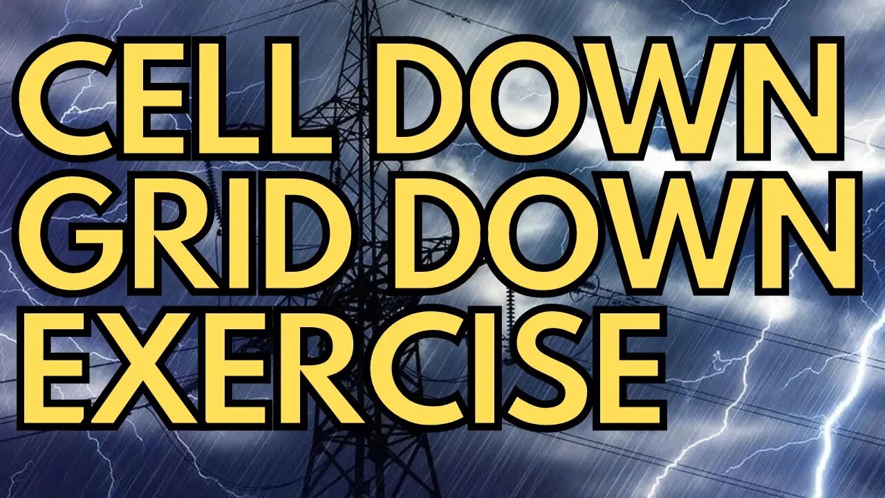 Cell Towers are Down, Grid is Down, What To Do