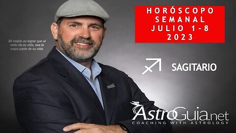 ♐ SAGITARIO - HORÓSCOPO SEMANAL DEL 1 DE JULIO AL 8 DE JULIO DEL 2023.