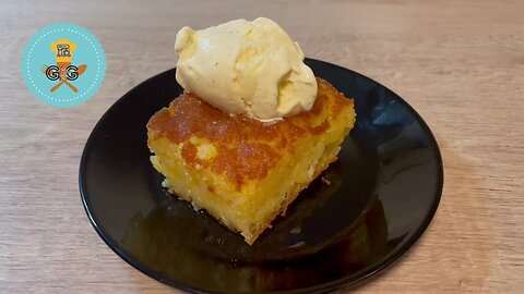 Greek Orange Pie / Πορτοκαλόπιτα Σιροπιαστή